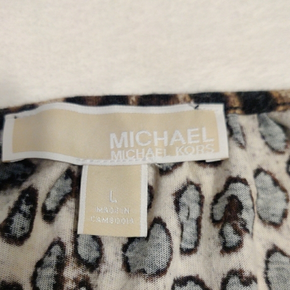 Michael Kors. Leopard Print Women's Skirt - Picture 4 of 11